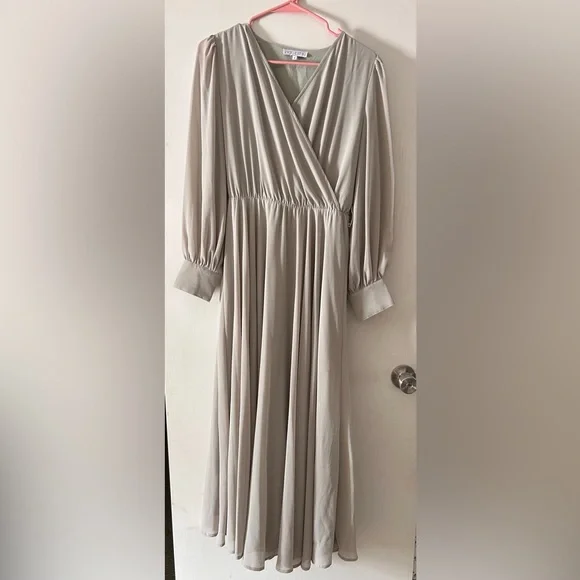 Ivy city andie dress sage - Picture 3 of 7